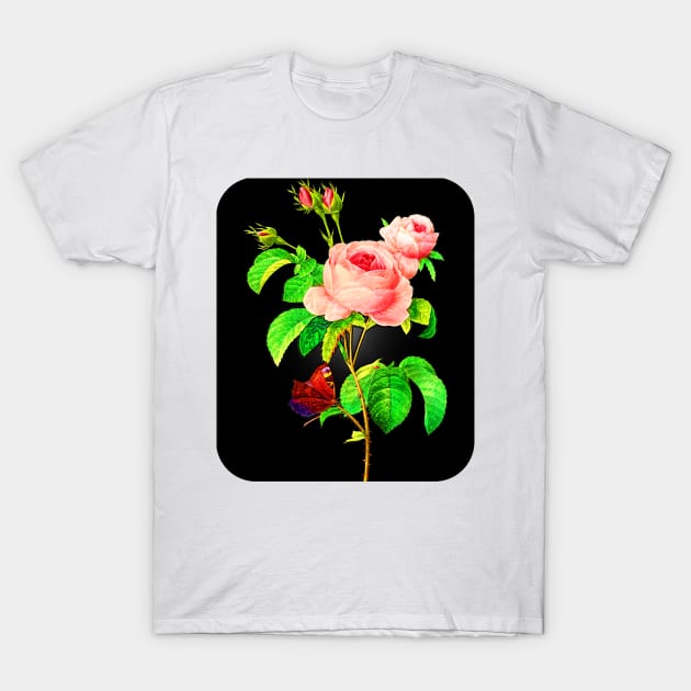 Black Panther Art - Rose Art 1 T-Shirt by The Black Panther